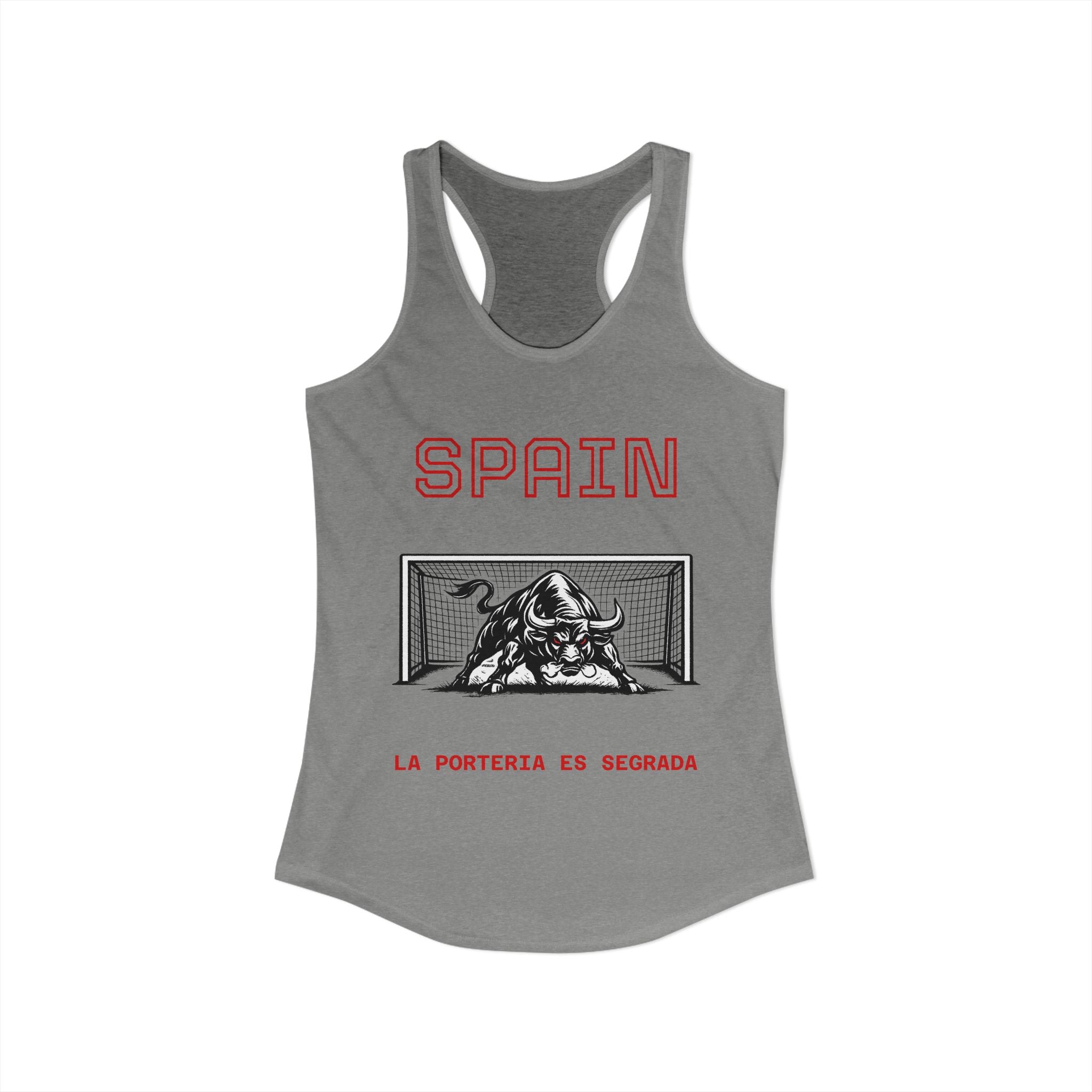 Spain Bull Women's Racerback Tank