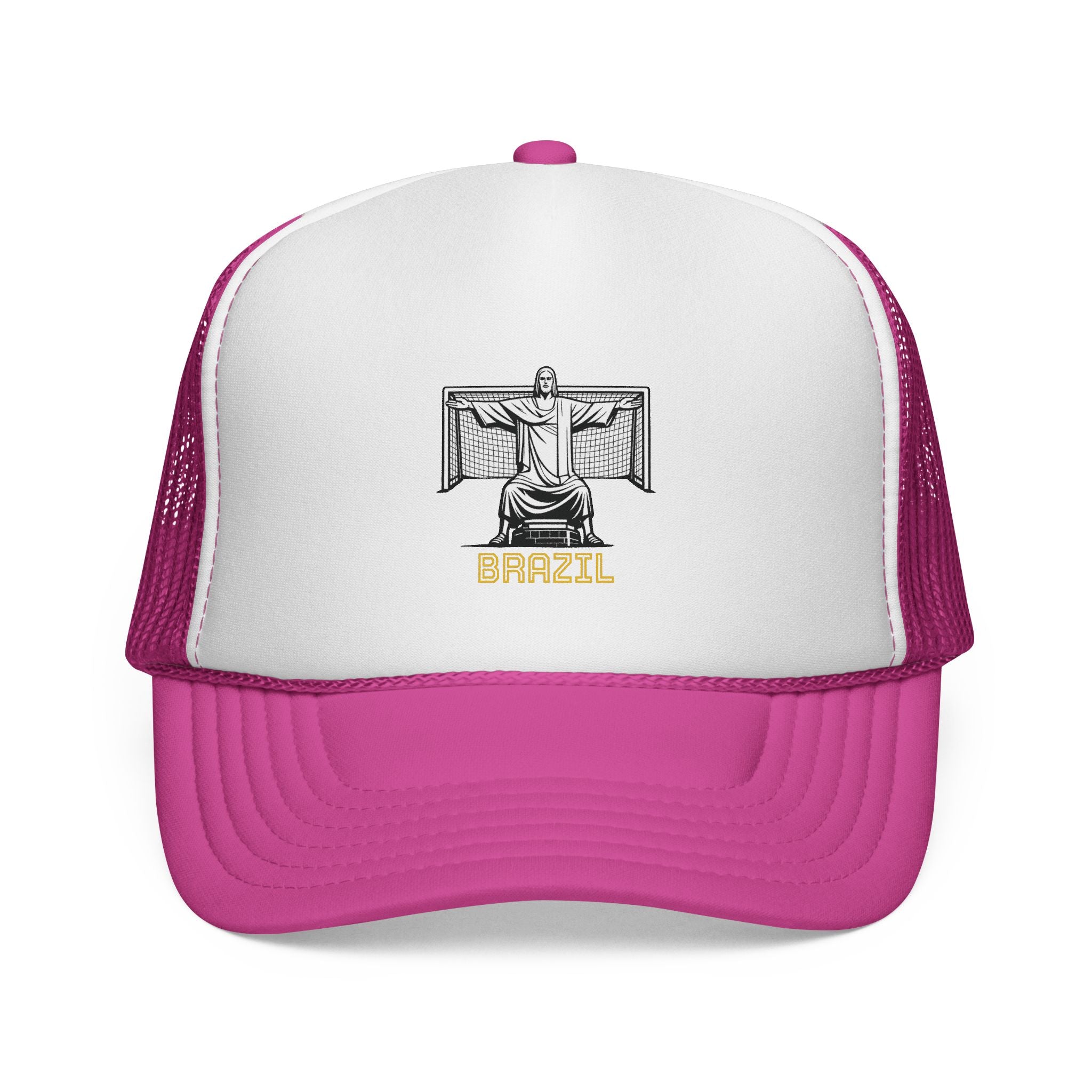 Brazil Christ the Redeemer Trucker Cap