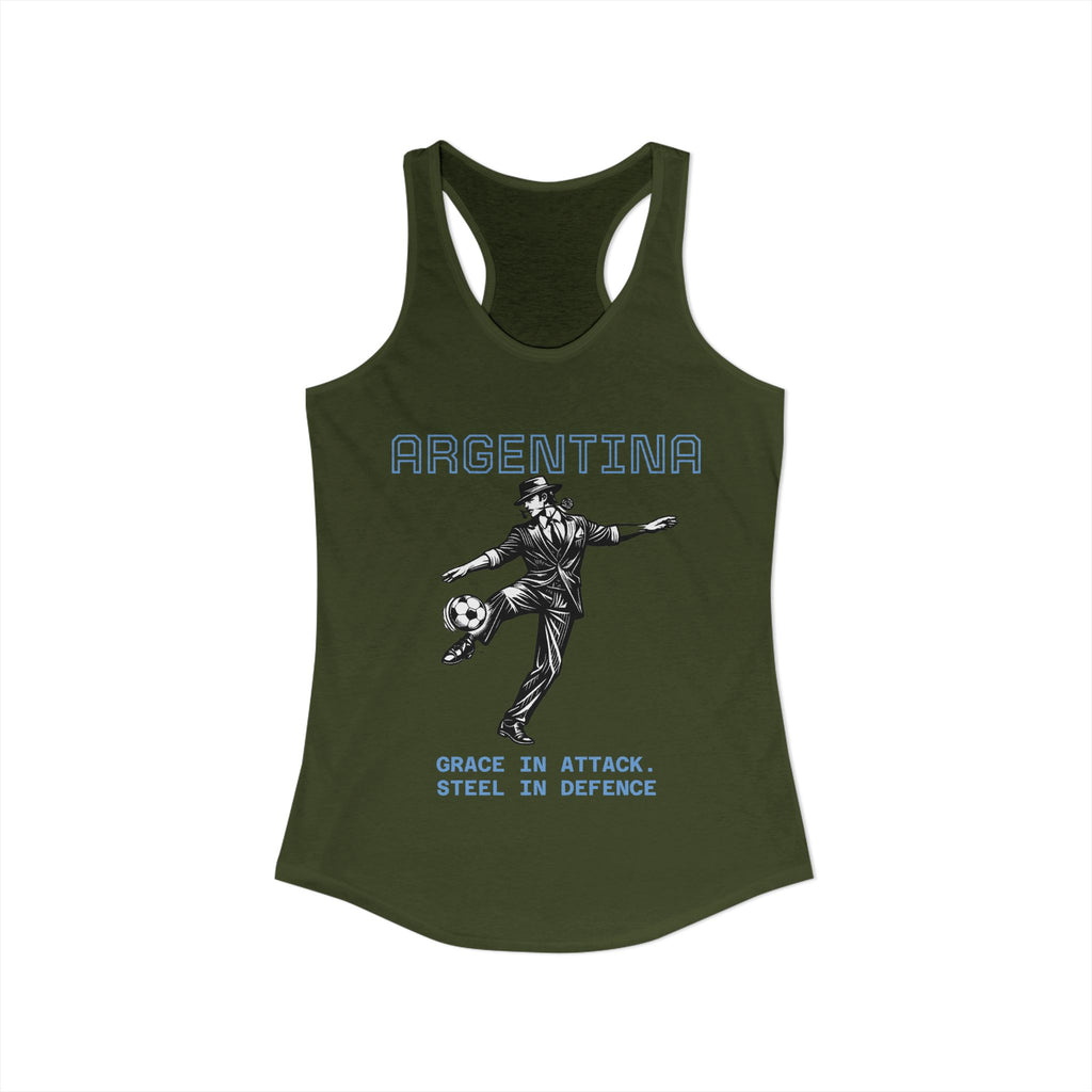 Argentina Flamenco Women's Racerback Tank