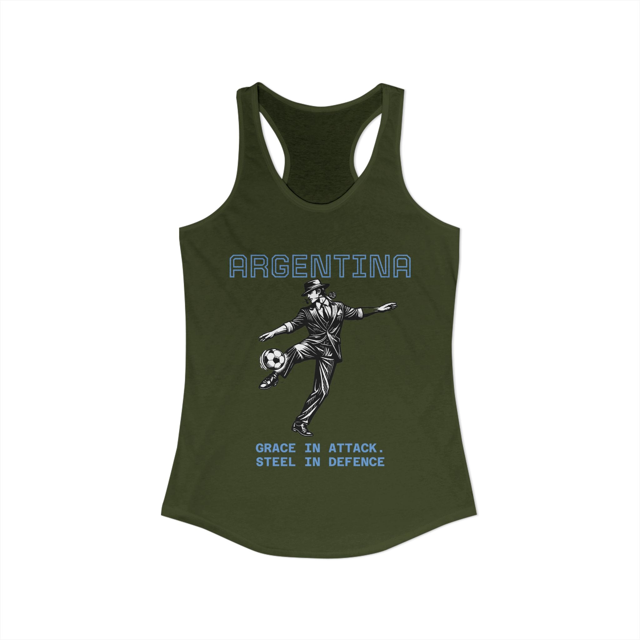 Argentina Flamenco Women's Racerback Tank