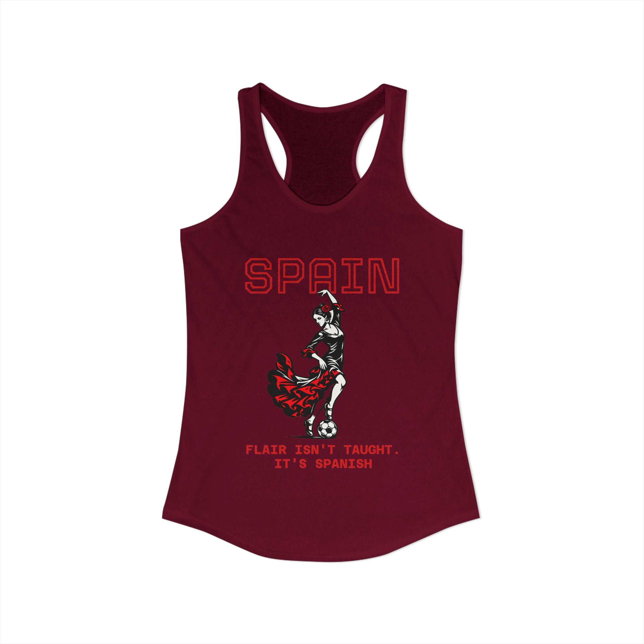 Spain Flamenco Women's Racerback Tank