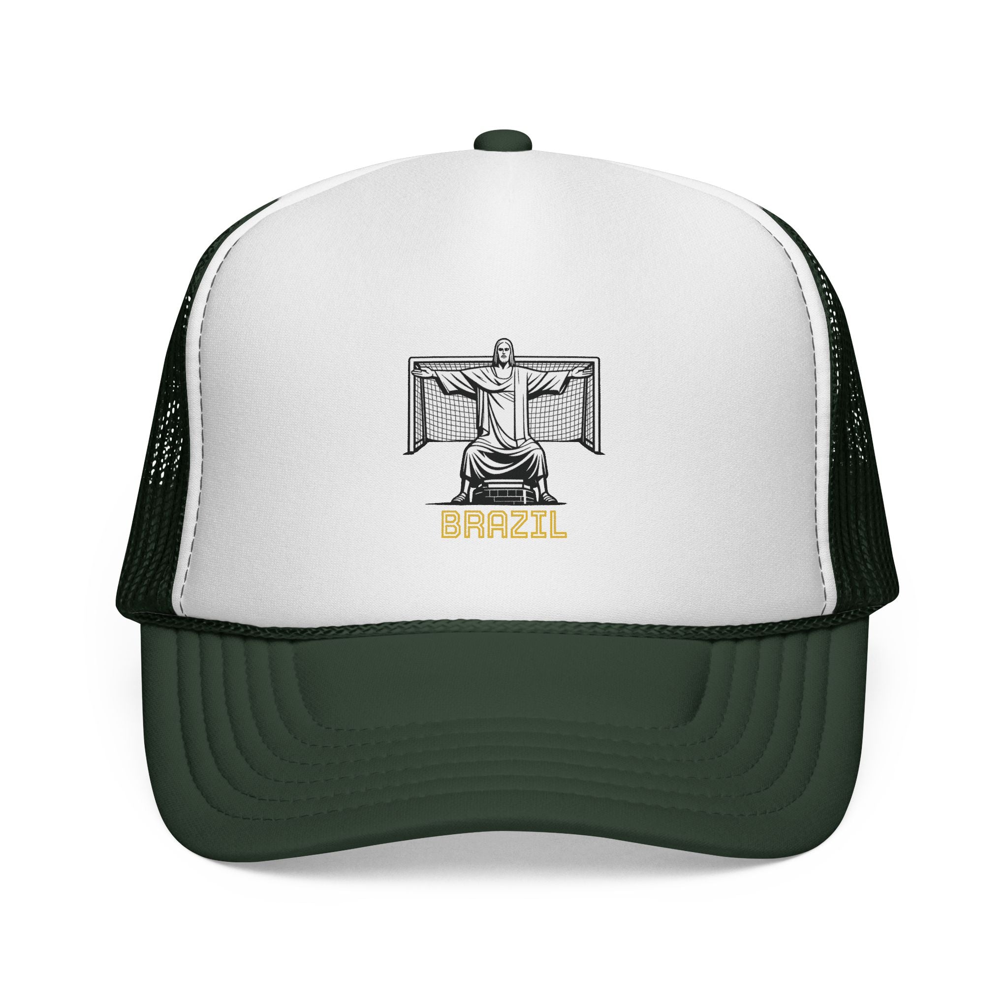 Brazil Christ the Redeemer Trucker Cap
