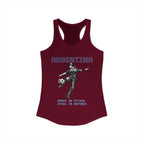 Argentina Flamenco Women's Racerback Tank