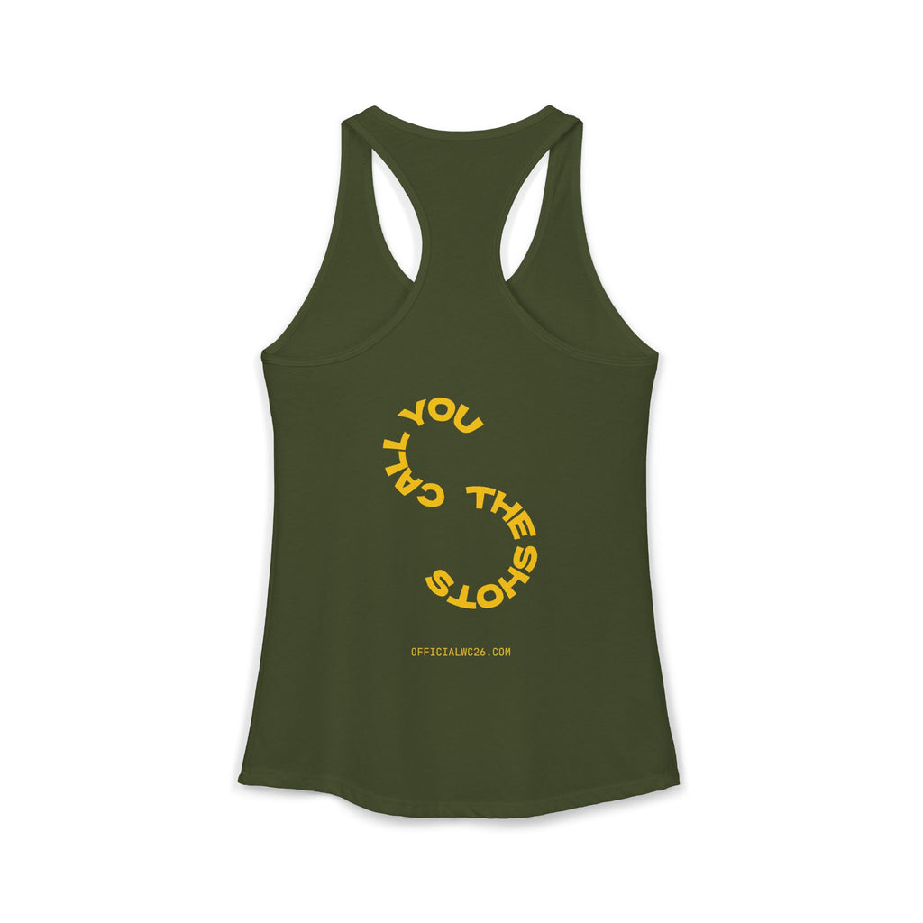 Brazil Christ the Redeemer Women's Racerback Tank