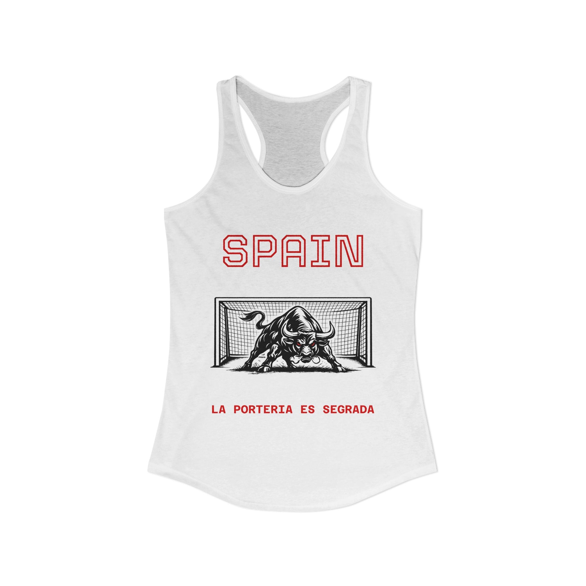 Spain Bull Women's Racerback Tank