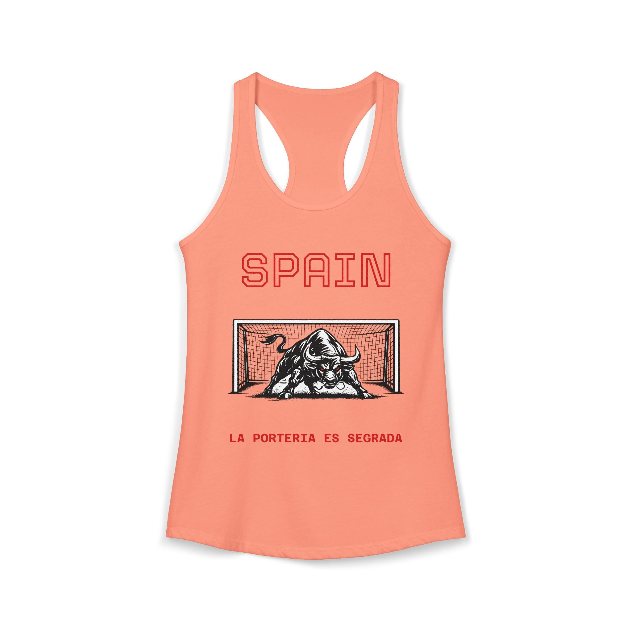Spain Bull Women's Racerback Tank