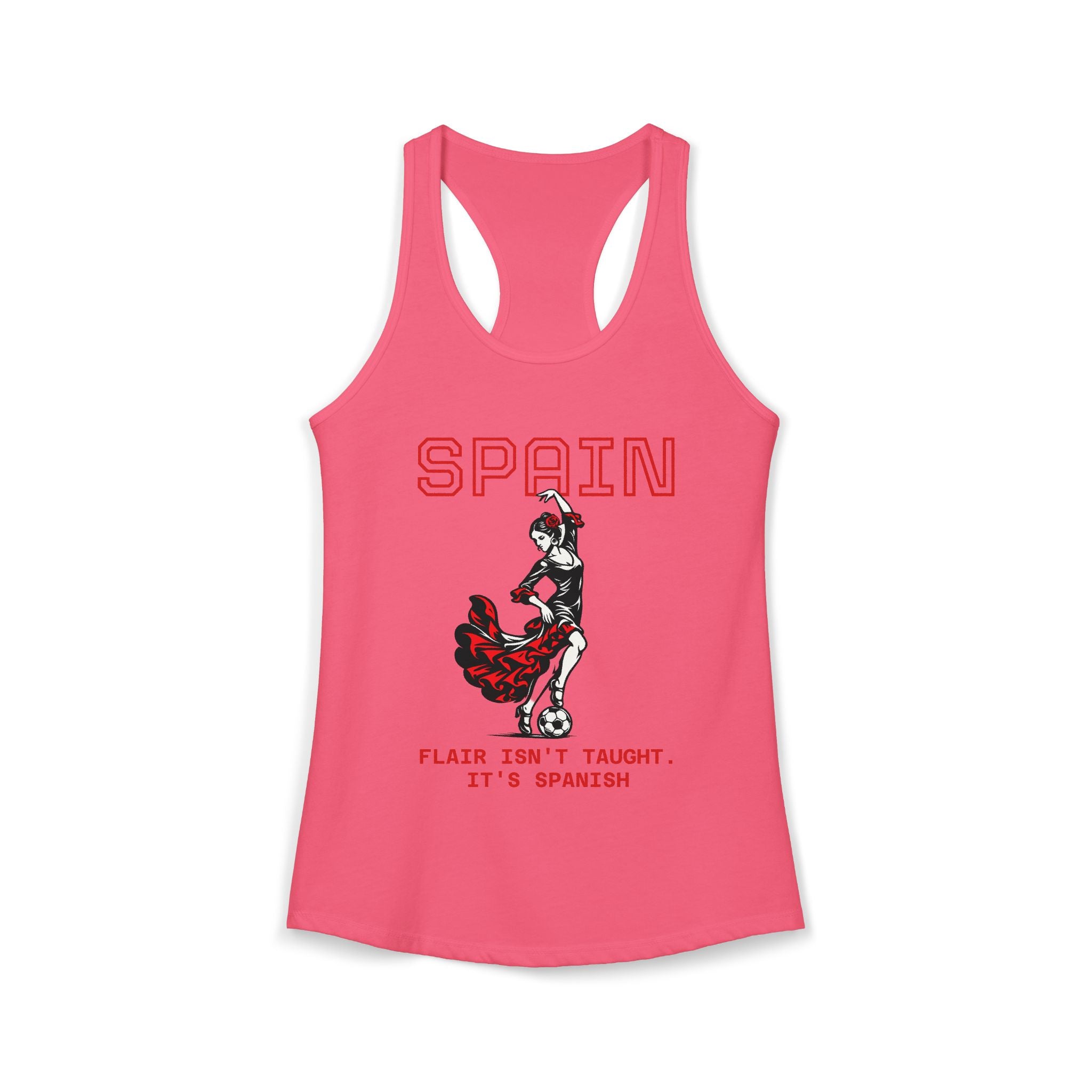 Spain Flamenco Women's Racerback Tank