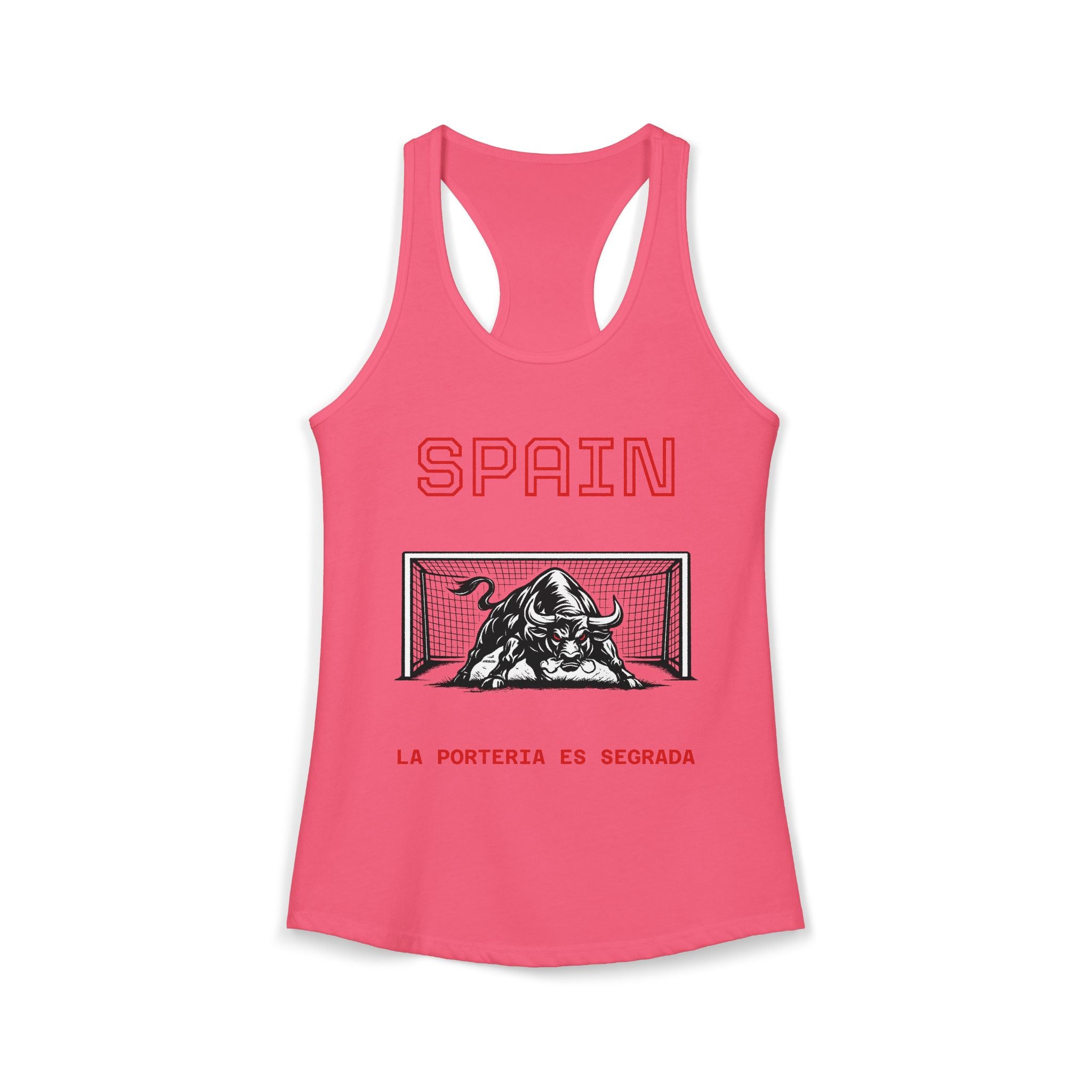Spain Bull Women's Racerback Tank