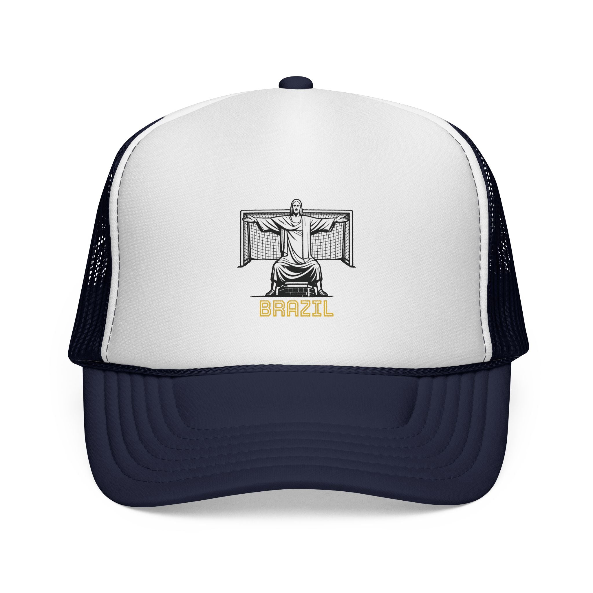 Brazil Christ the Redeemer Trucker Cap