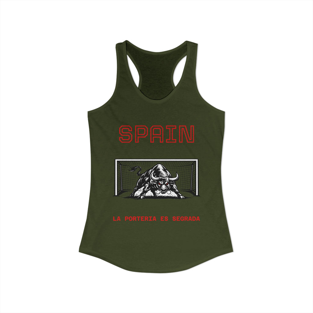 Spain Bull Women's Racerback Tank