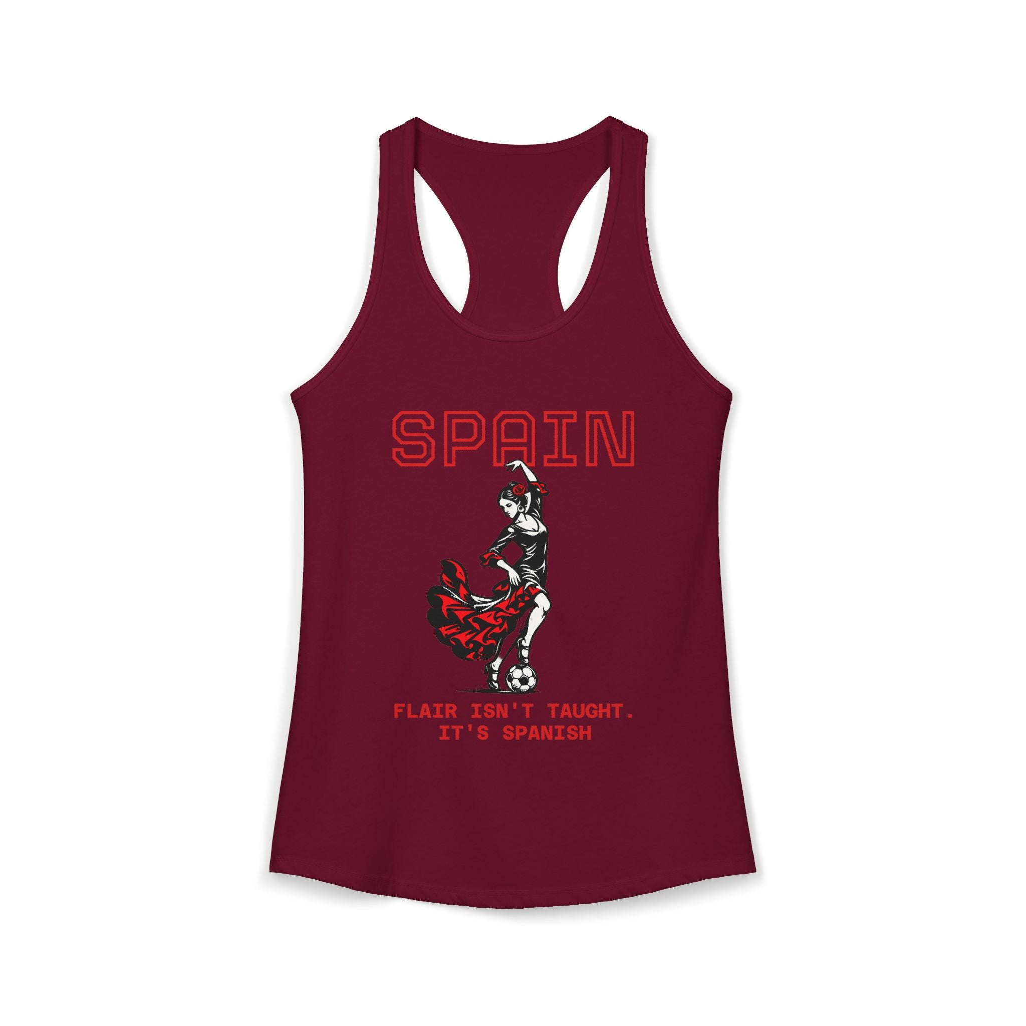 Spain Flamenco Women's Racerback Tank