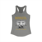Brazil Christ the Redeemer Women's Racerback Tank