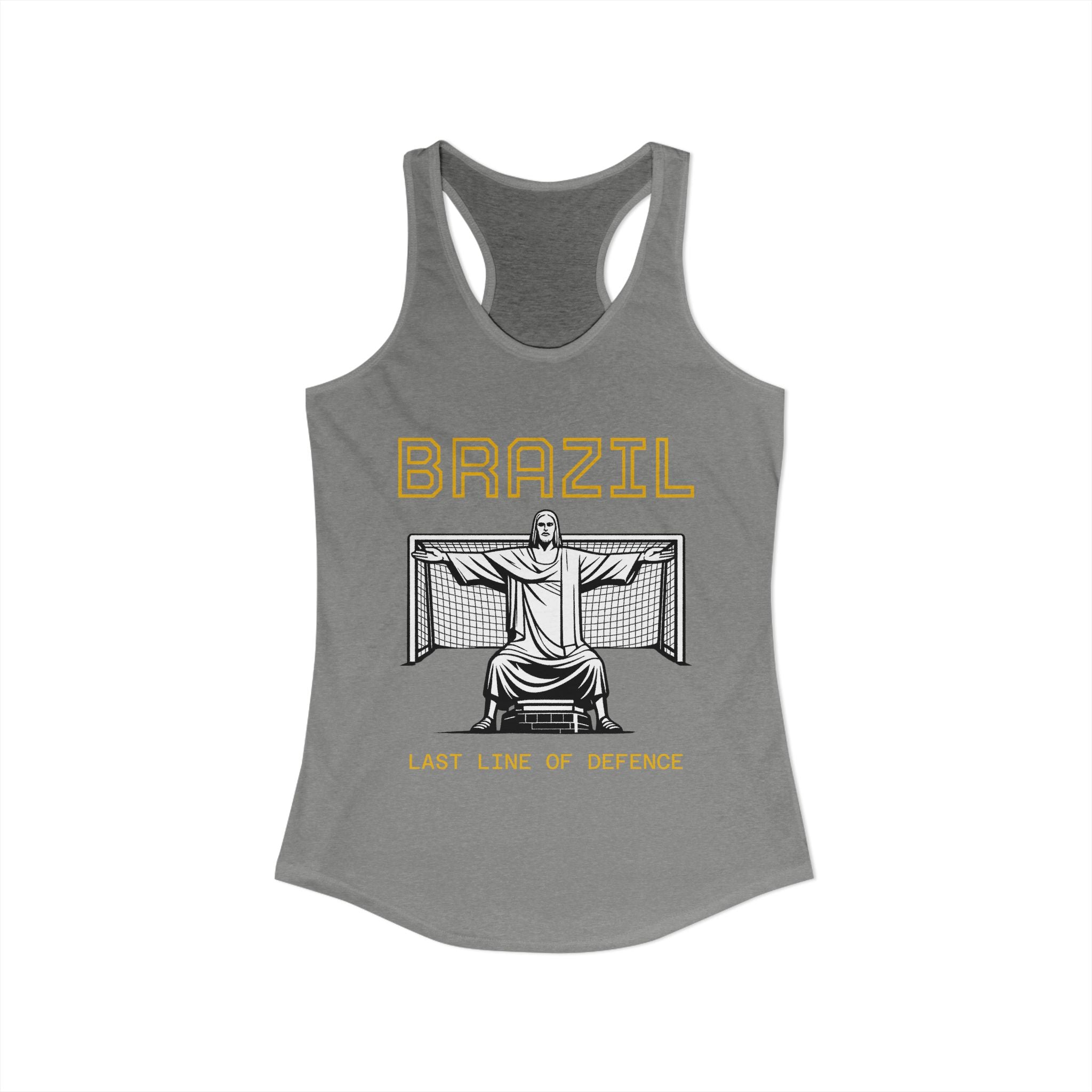 Brazil Christ the Redeemer Women's Racerback Tank