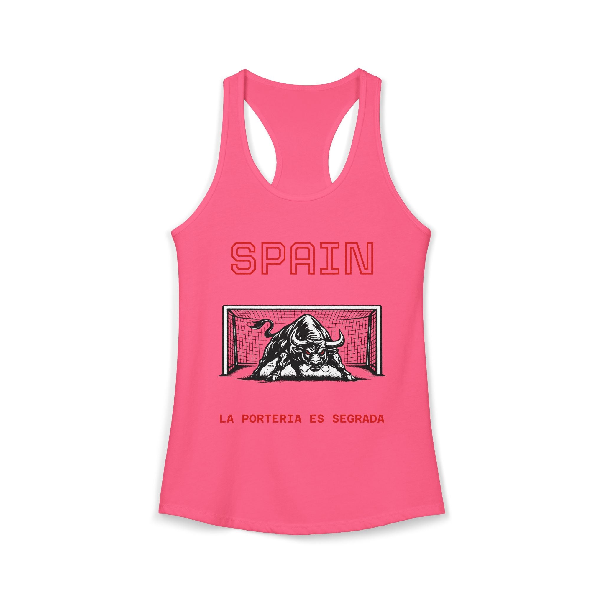Spain Bull Women's Racerback Tank