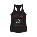 Spain Bull Women's Racerback Tank