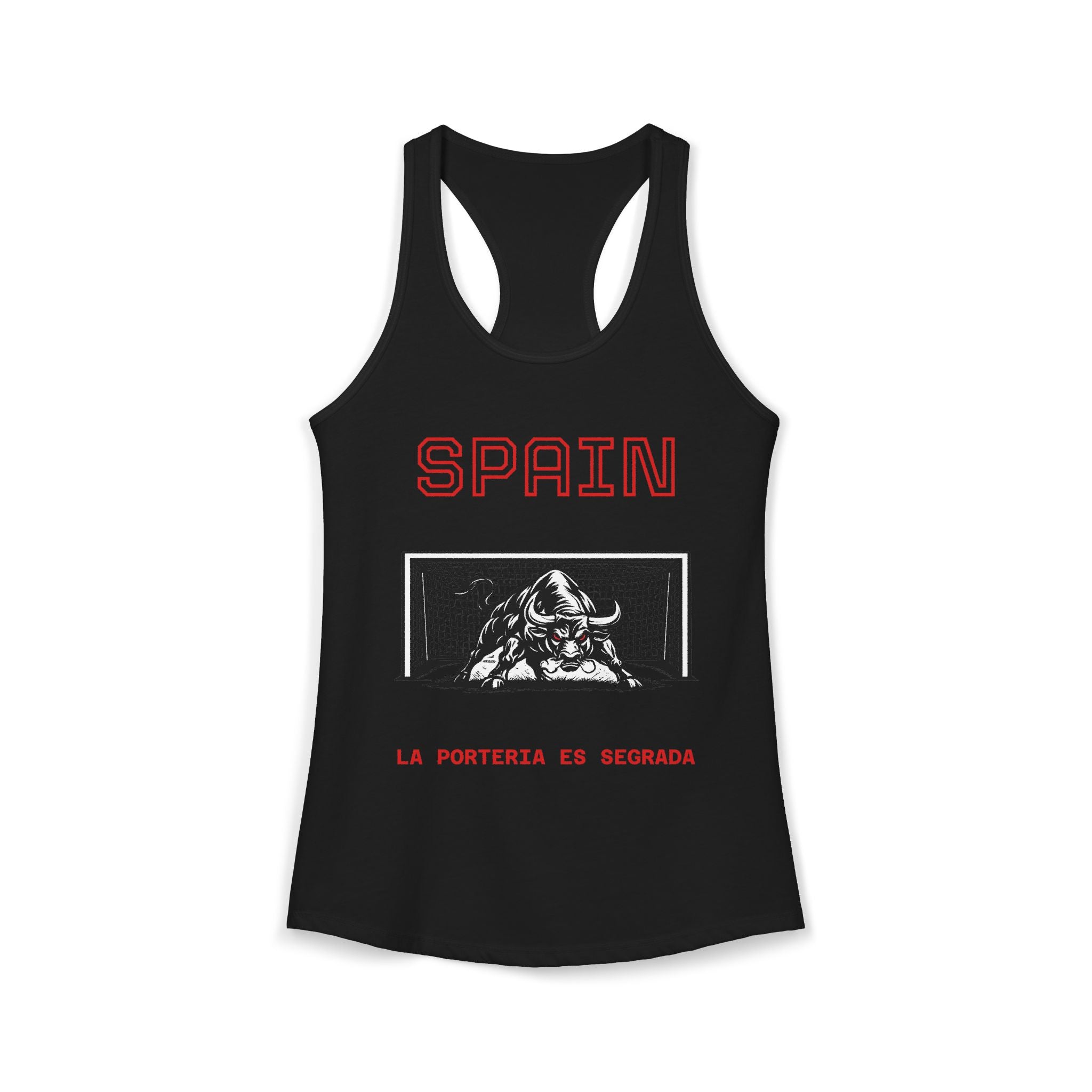 Spain Bull Women's Racerback Tank