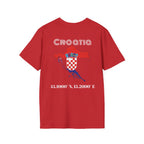 Croatia Perunika Classic Tee