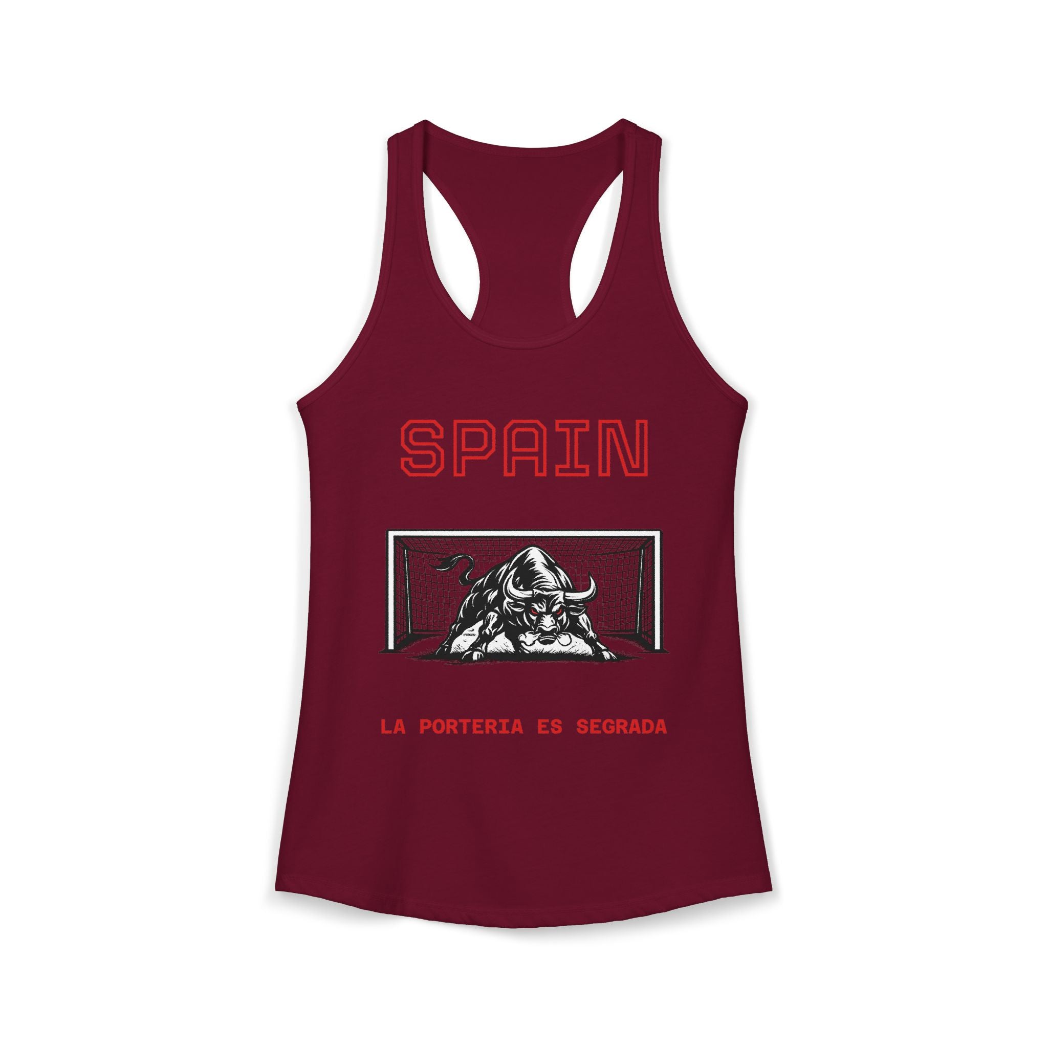 Spain Bull Women's Racerback Tank