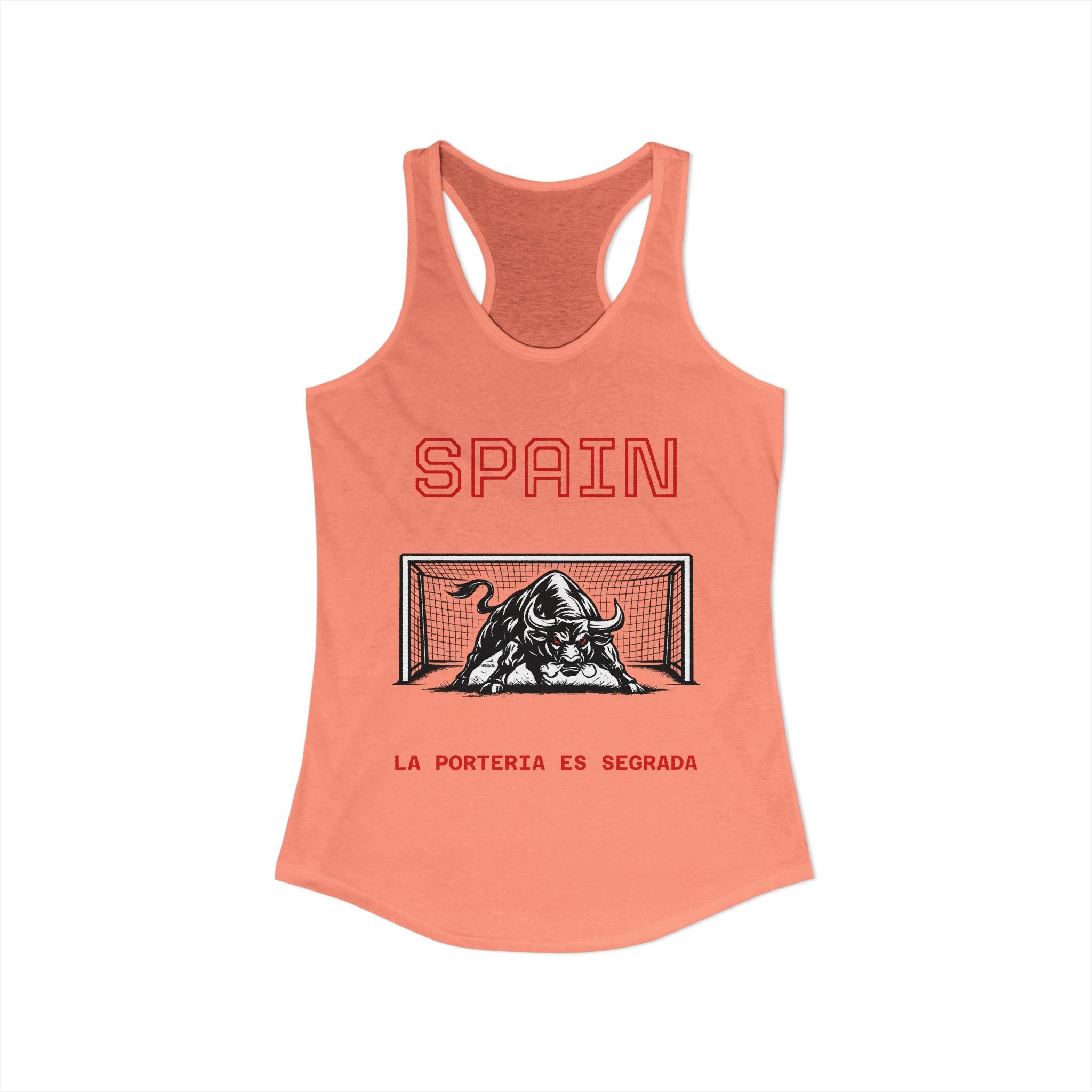 Spain Bull Women's Racerback Tank