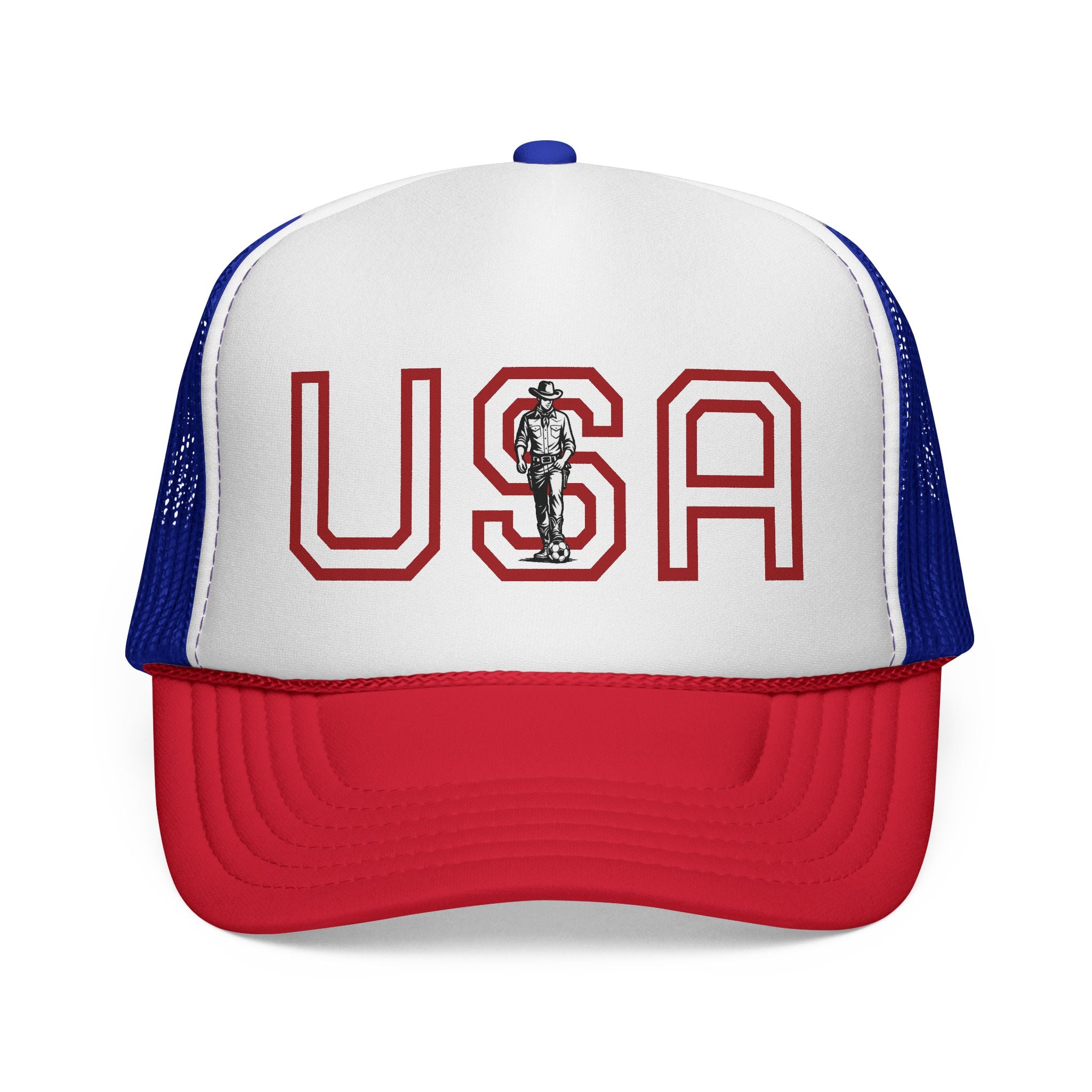 USA Cowboy Trucker Cap