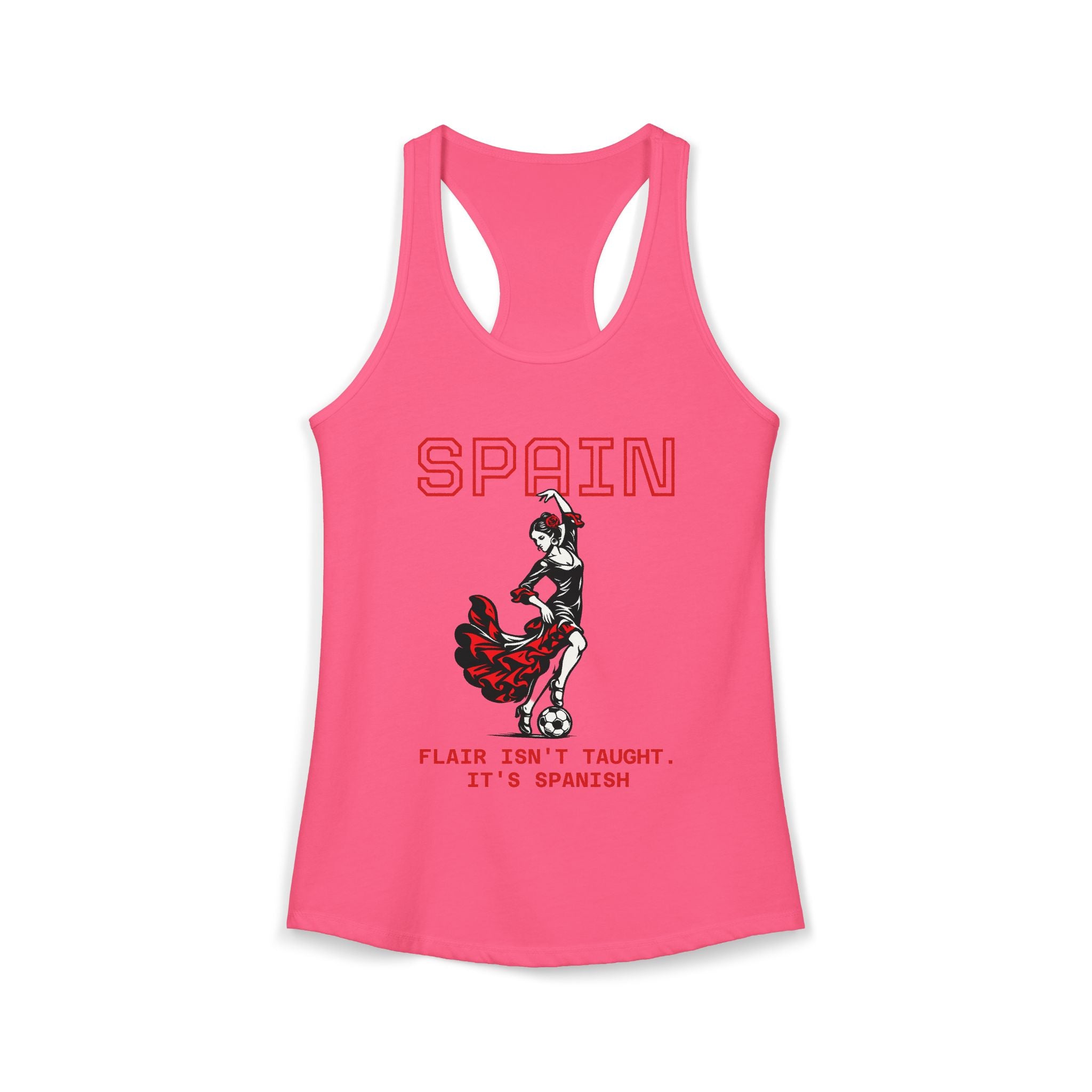 Spain Flamenco Women's Racerback Tank