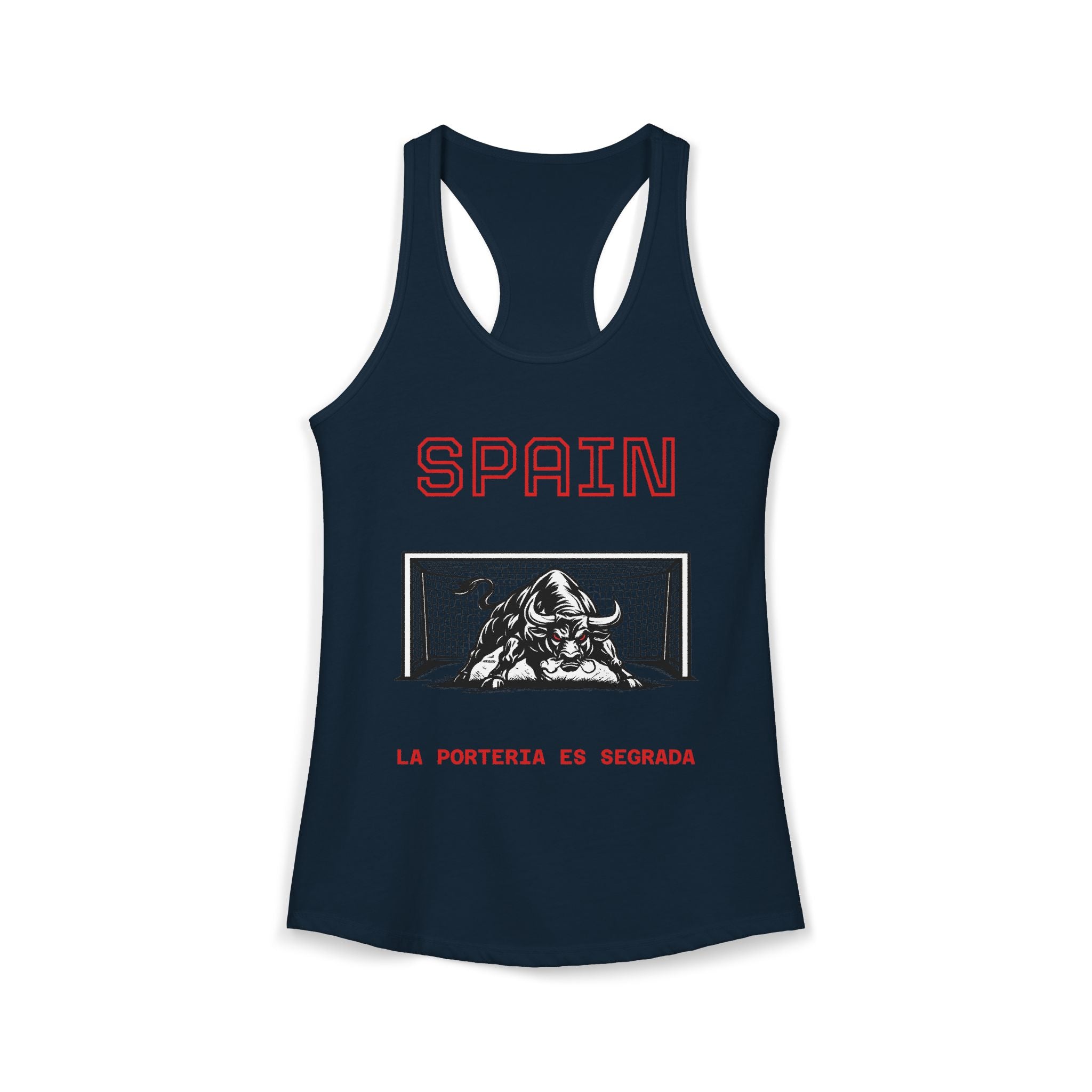 Spain Bull Women's Racerback Tank