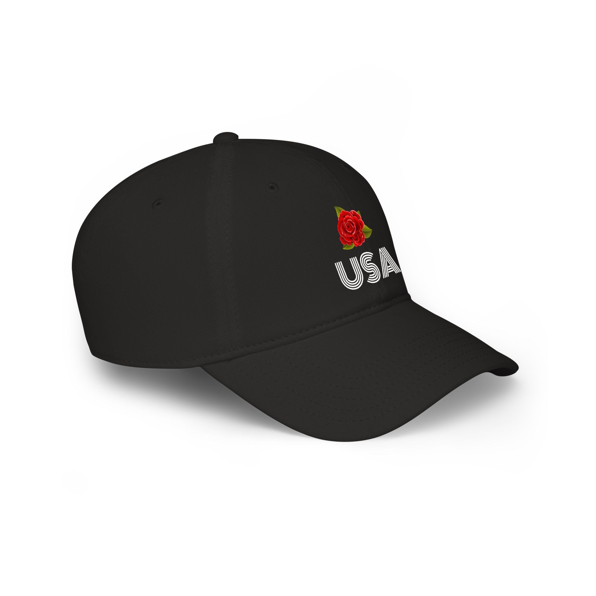 USA Rose Baseball Cap