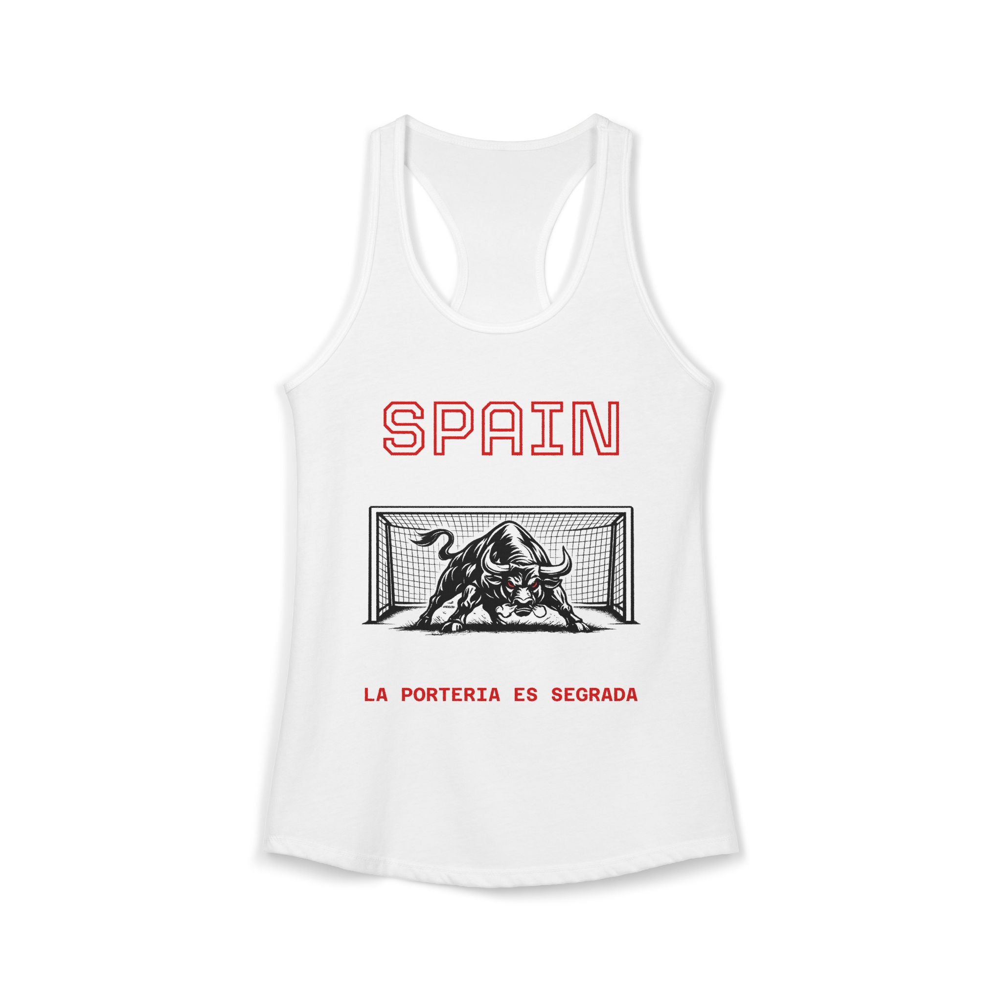 Spain Bull Women's Racerback Tank