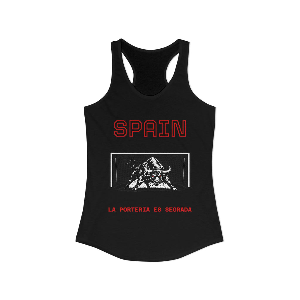 Spain Bull Women's Racerback Tank