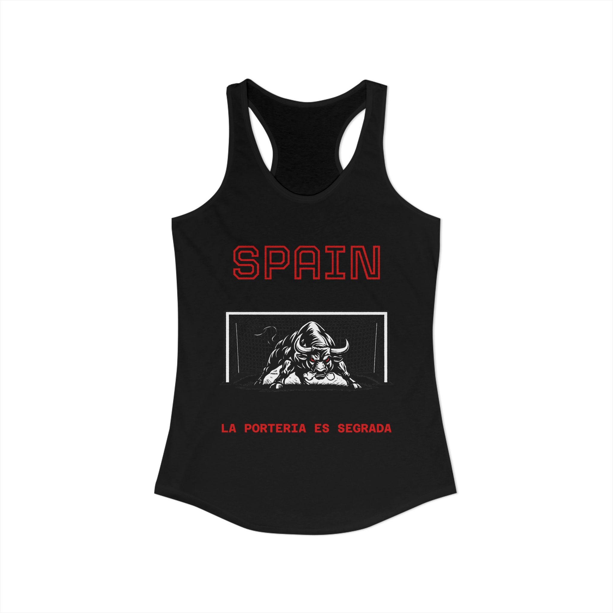 Spain Bull Women's Racerback Tank
