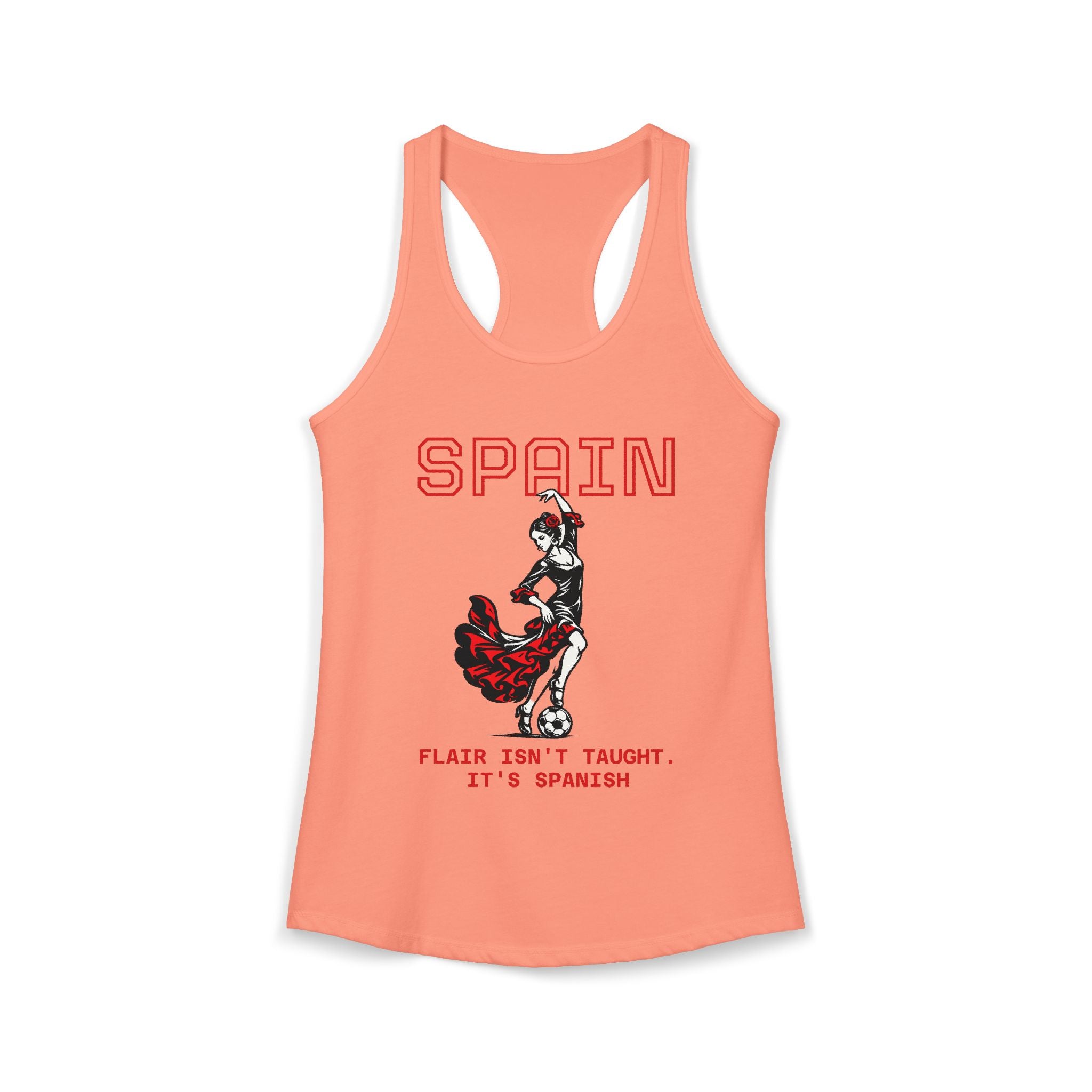 Spain Flamenco Women's Racerback Tank