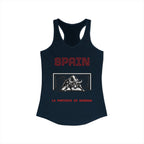 Spain Bull Women's Racerback Tank