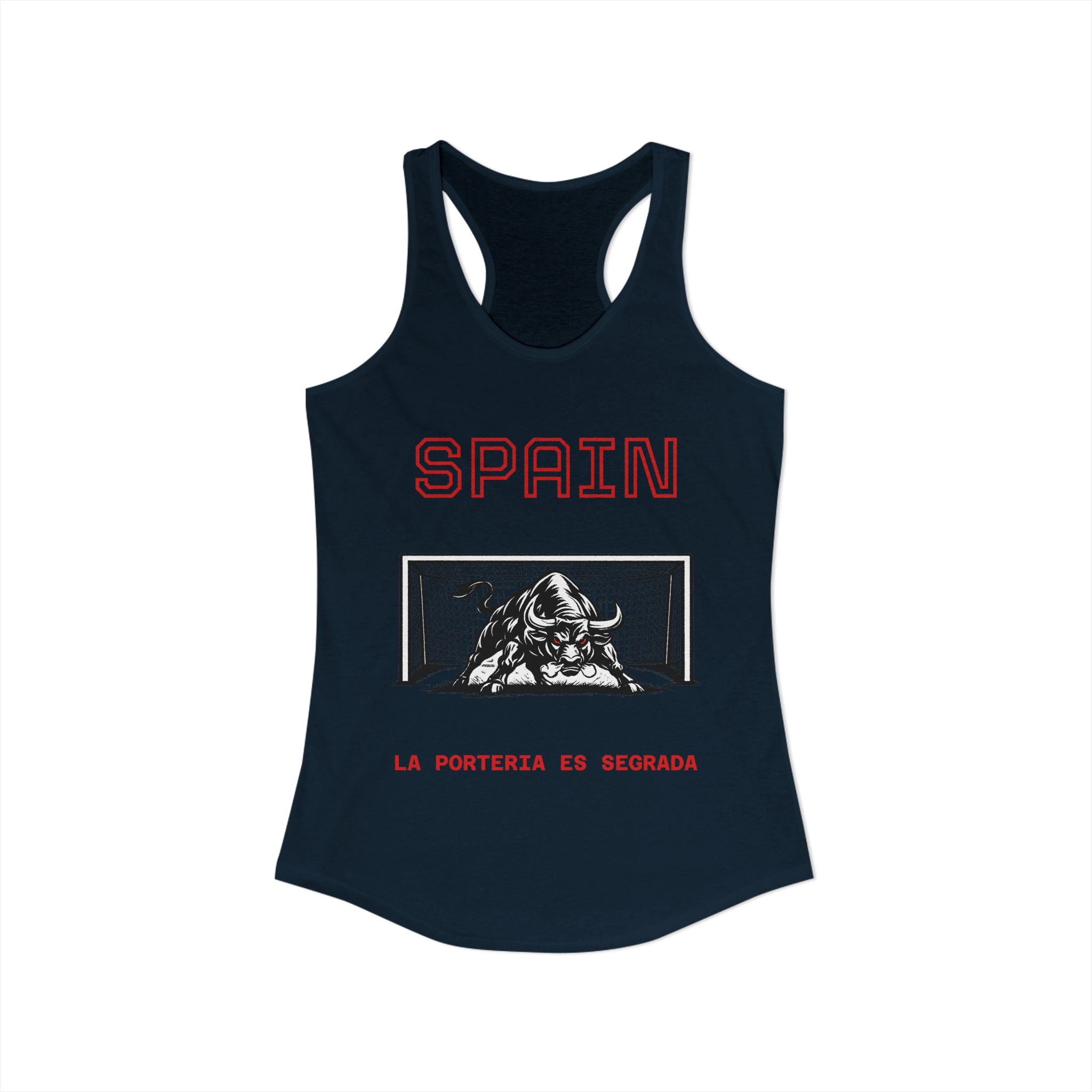 Spain Bull Women's Racerback Tank