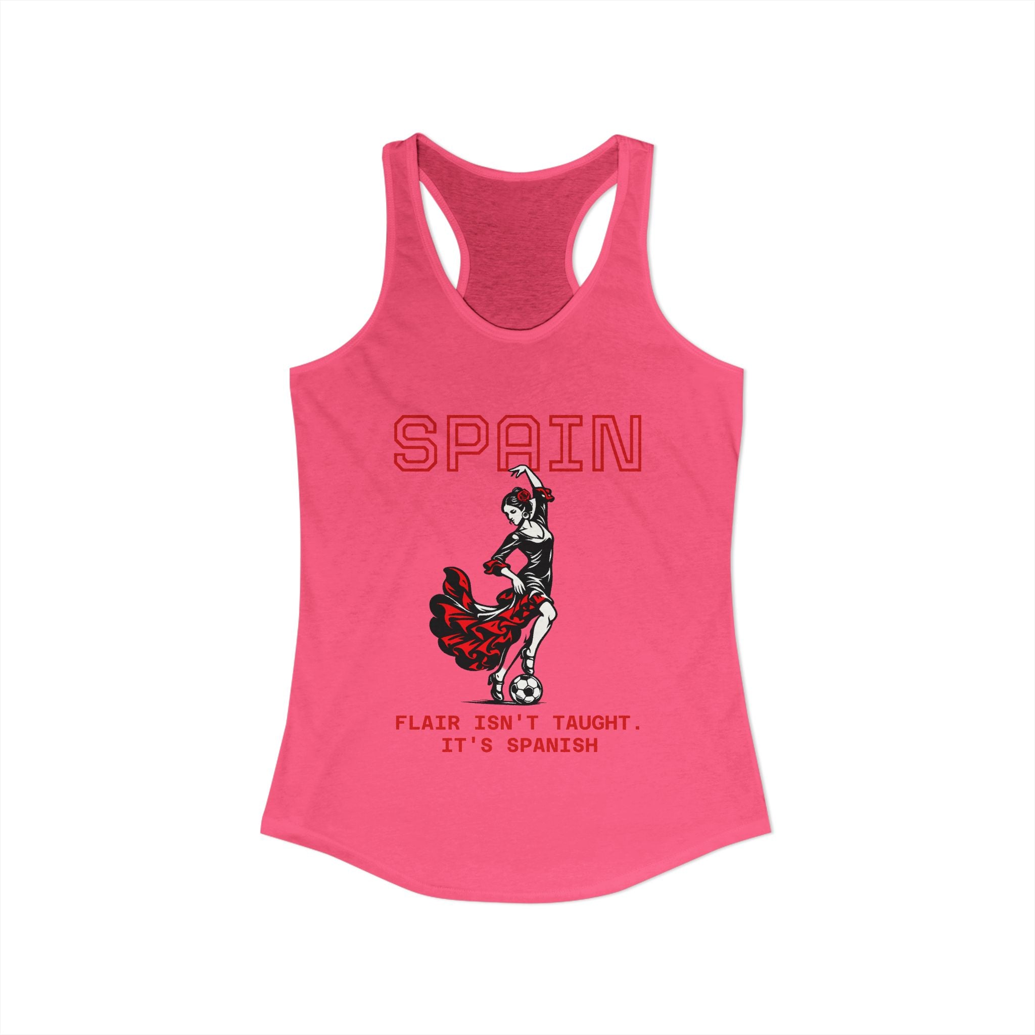Spain Flamenco Women's Racerback Tank