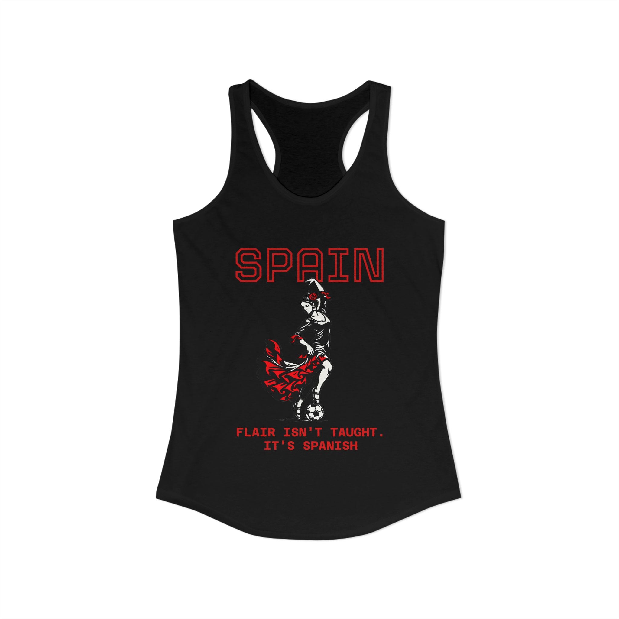 Spain Flamenco Women's Racerback Tank