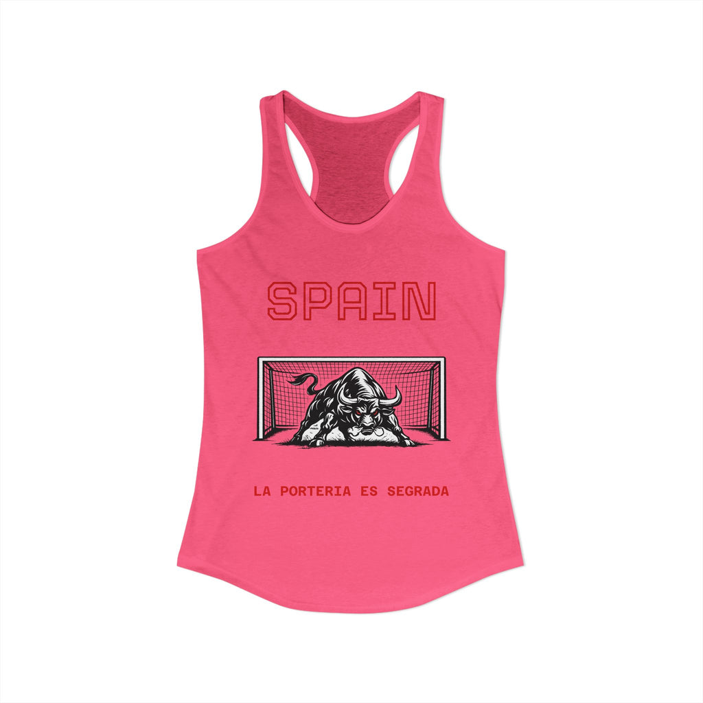 Spain Bull Women's Racerback Tank