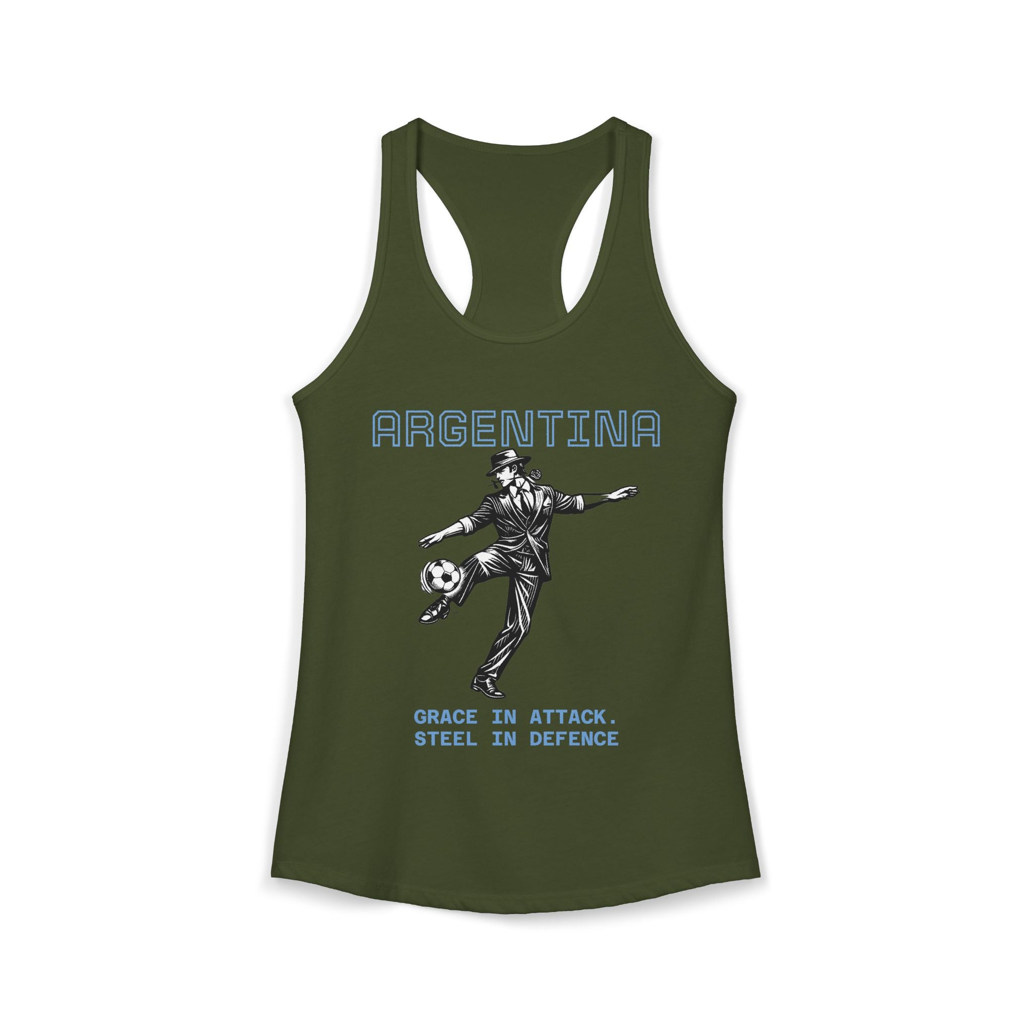 Argentina Flamenco Women's Racerback Tank