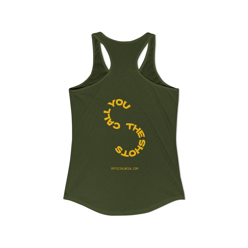 Brazil Christ the Redeemer Women's Racerback Tank