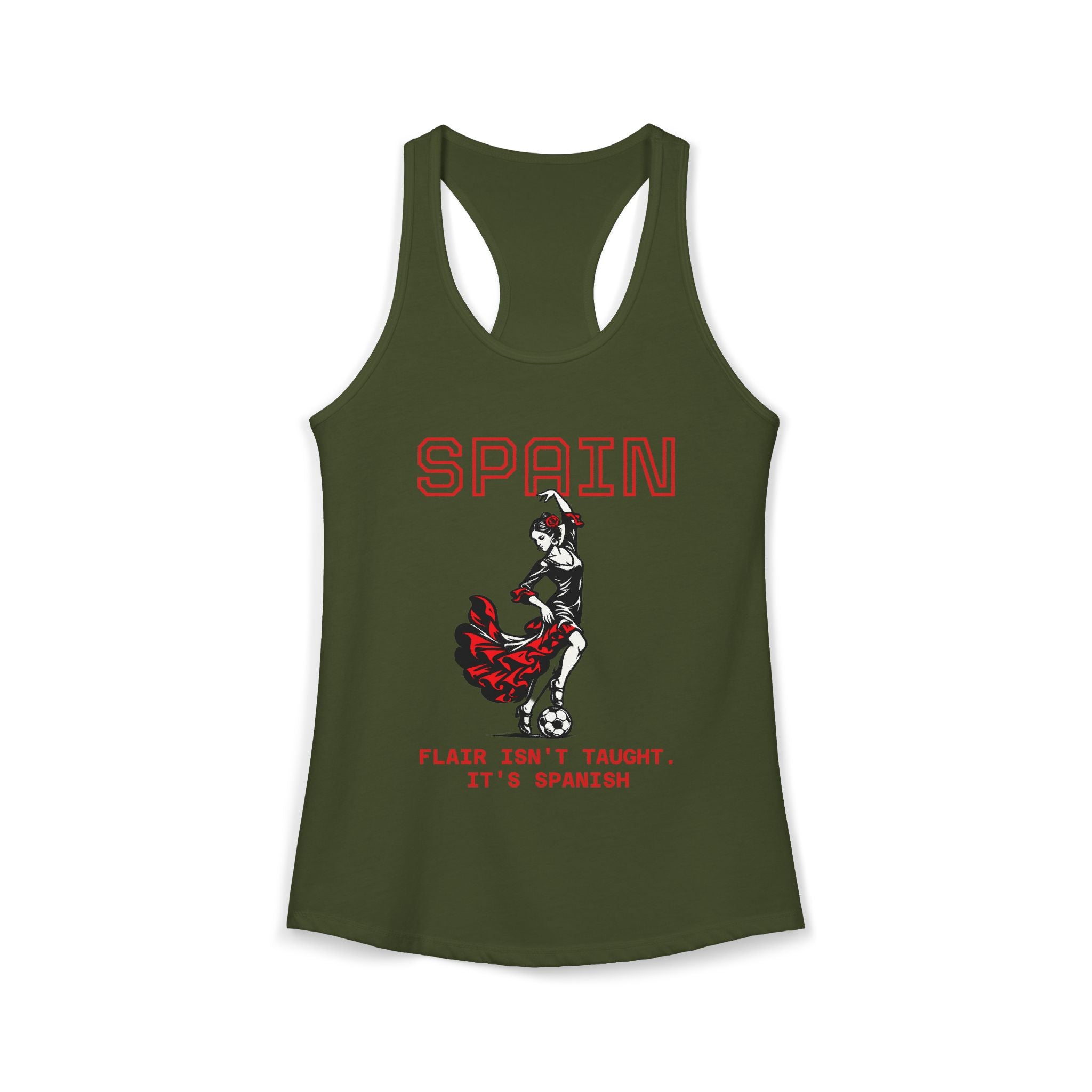 Spain Flamenco Women's Racerback Tank