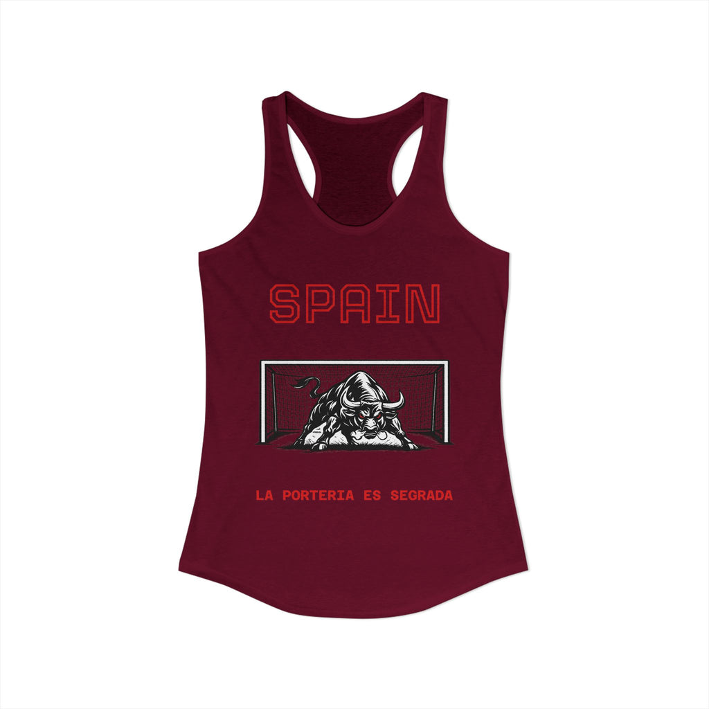 Spain Bull Women's Racerback Tank