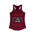 Spain Bull Women's Racerback Tank