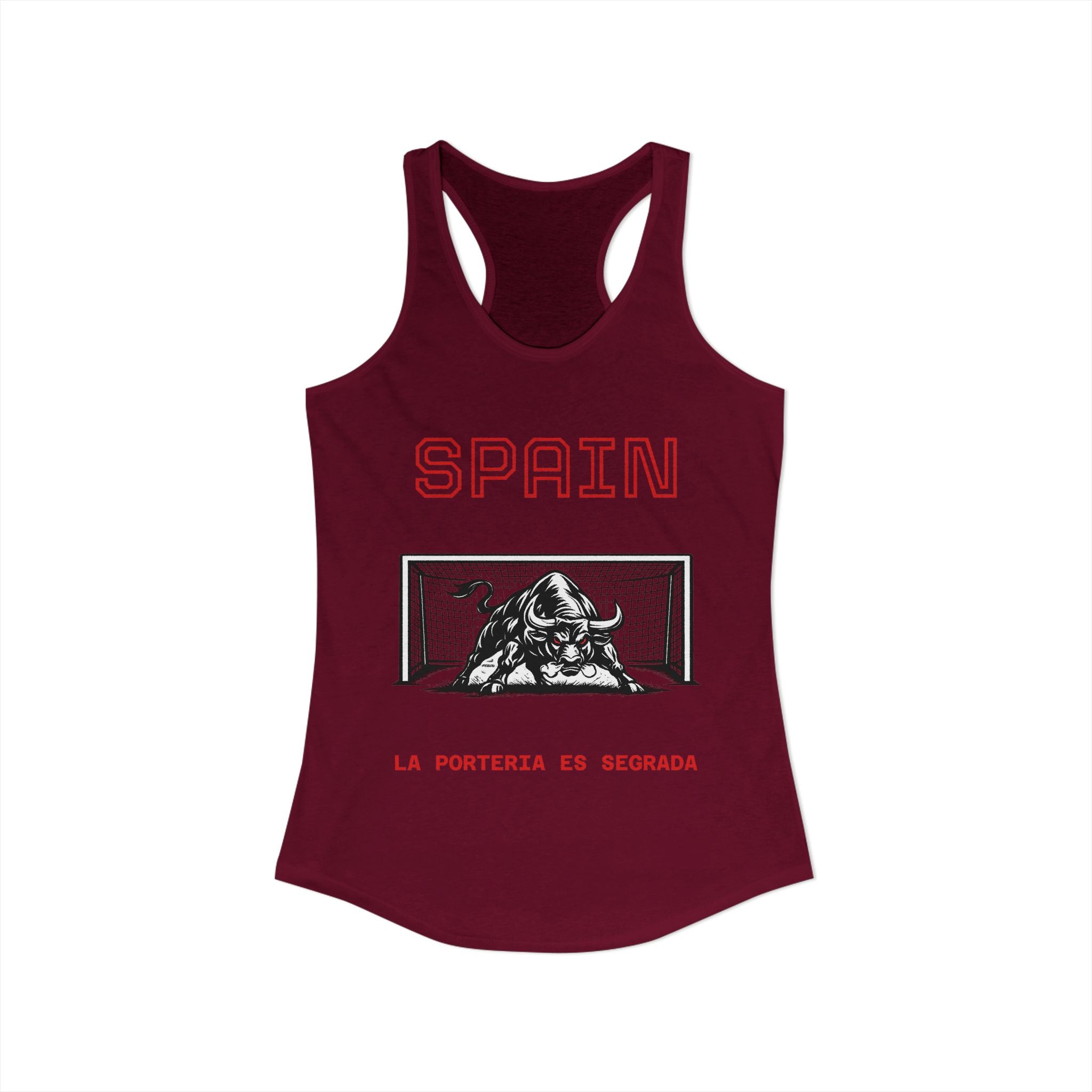 Spain Bull Women's Racerback Tank